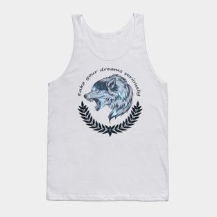 the strong wolf Tank Top